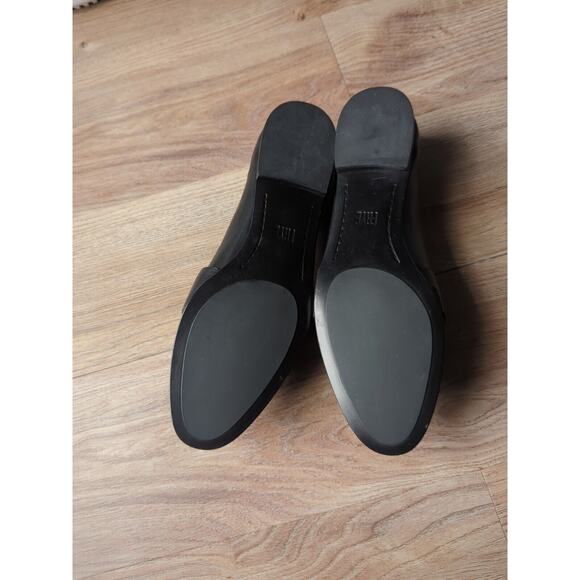 Frye Terri Buffalo Black Leather Penny Loafer Flats Womens 9 - Picture 16 of 16